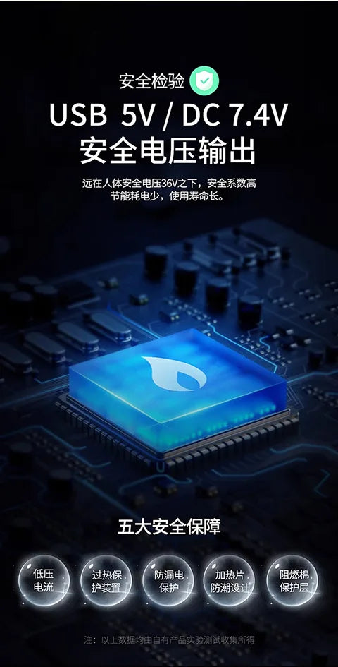 Áo Ghi Lê Sưởi Ấm 11 Vùng, Sạc USB Cho Nam Nữ