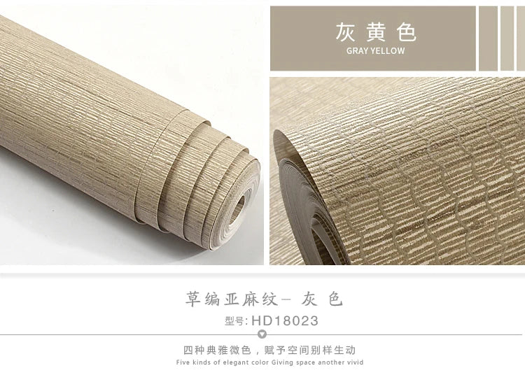 Giấy Dán Tường Linen Nhật Bản Màu Trơn Trang Nhã - Daisan Mart