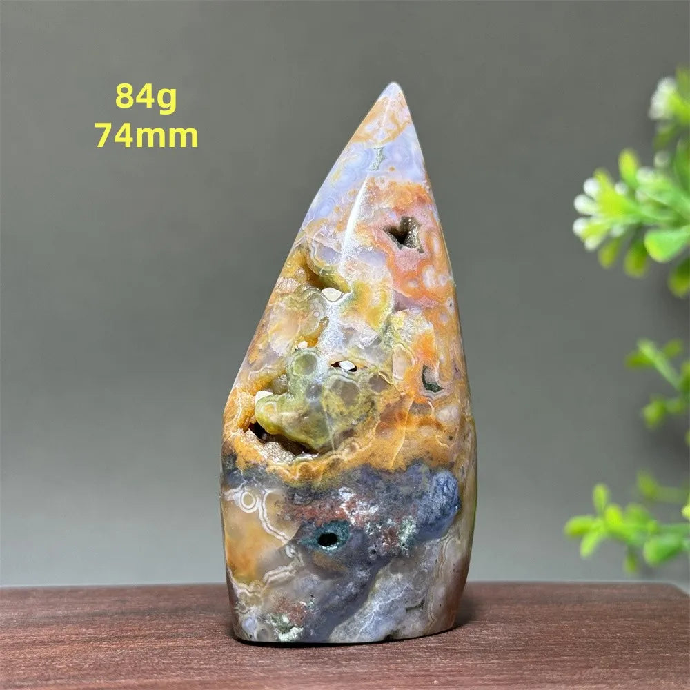 Sea Crystal Decorative Lucky Feng Shui Stone