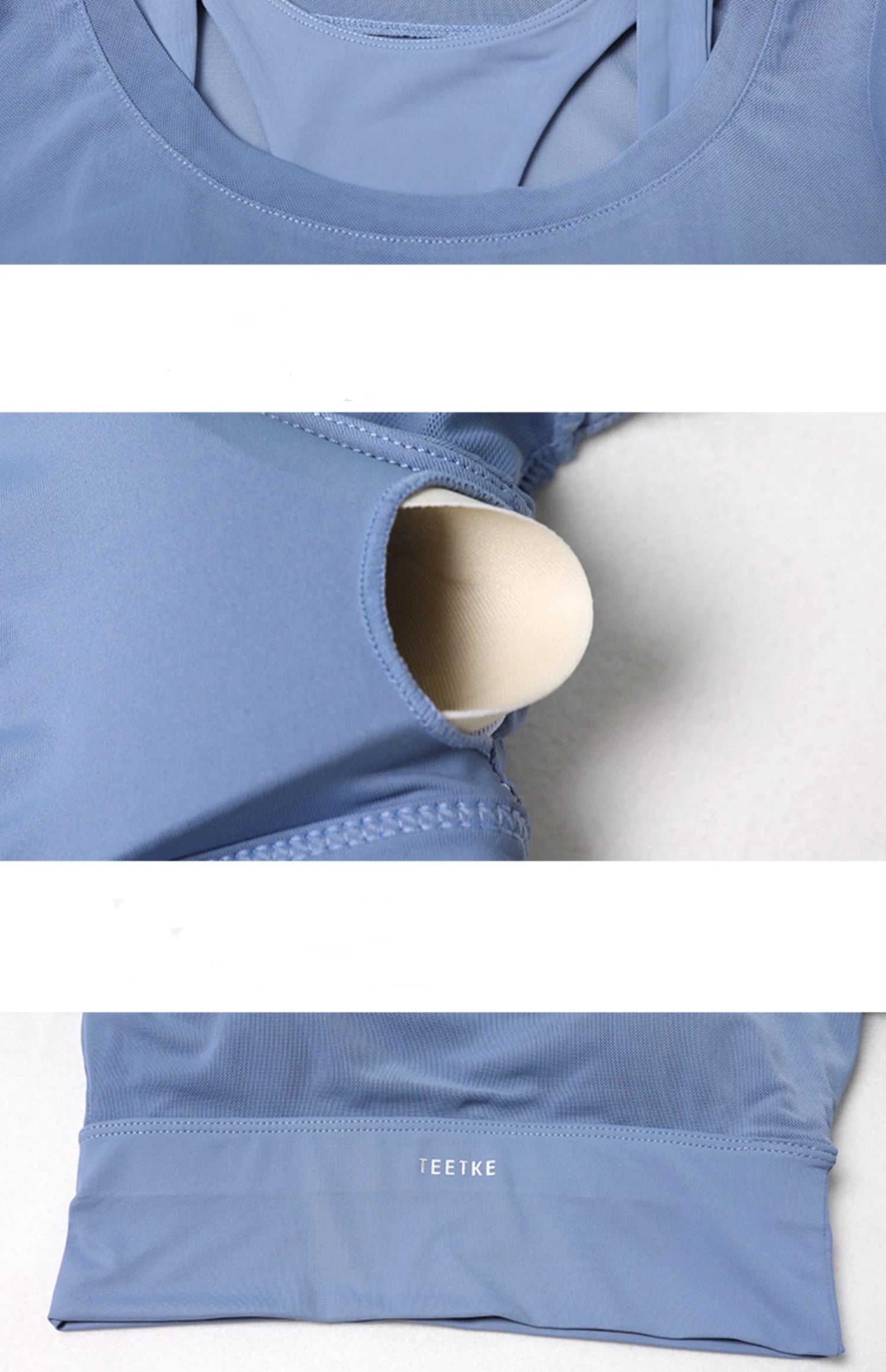 Áo Croptop Lưới Thoáng Tập Gym Nữ Năng Động Hè