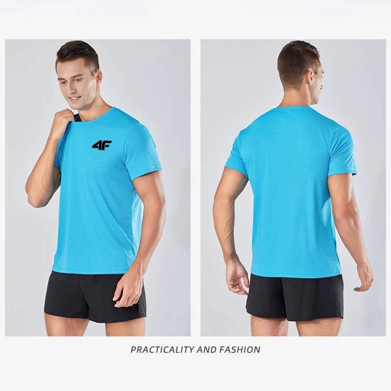 Men's Summer Sports T-Shirt, Cool, Quick Dry, High Quality