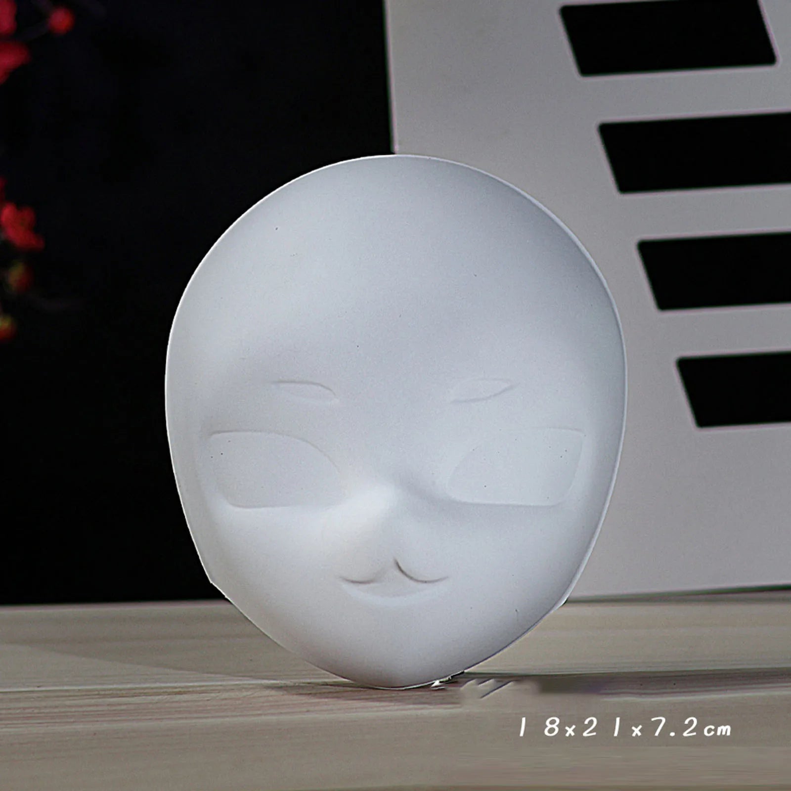 Mặt Nạ Trắng DIY Vẽ Trang Trí Hóa Trang Halloween