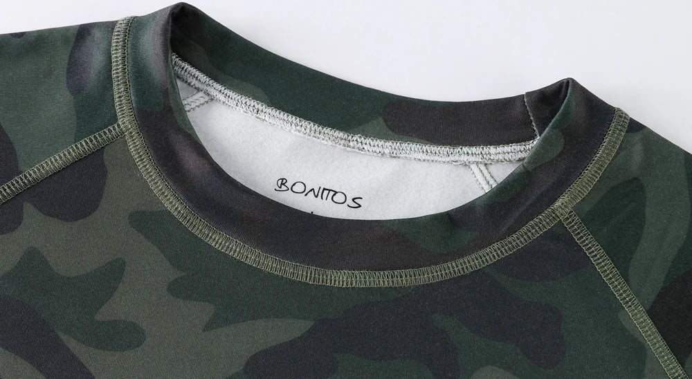 Men's Thermal Camouflage Ao Dai - Warm Winter