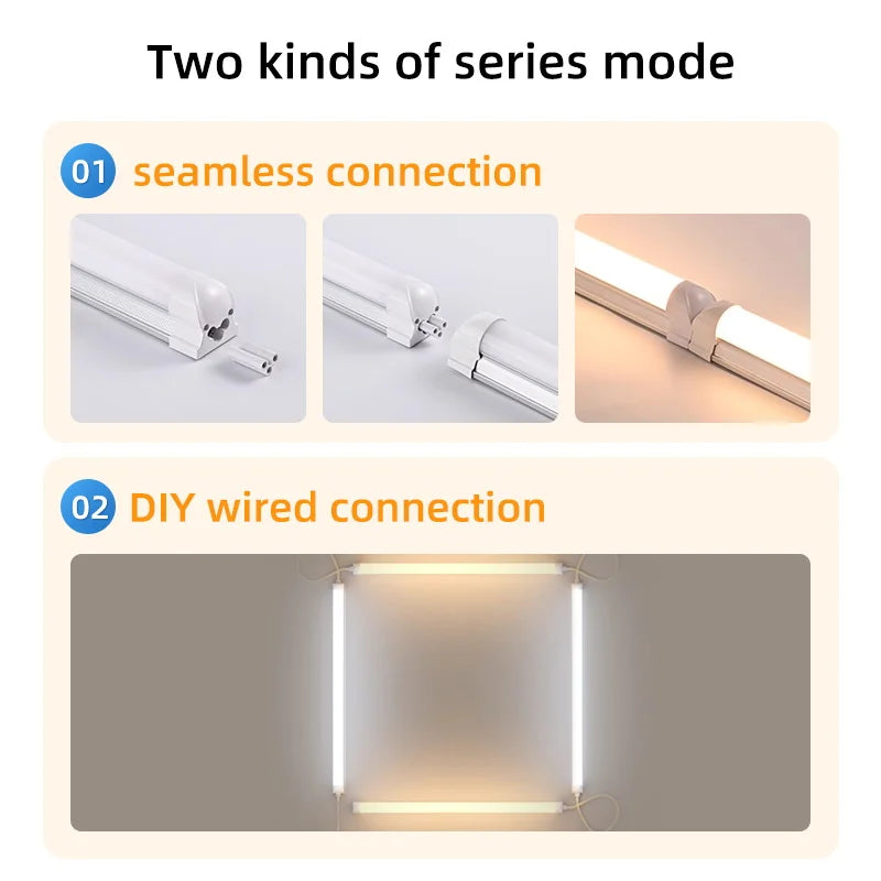 Đèn Tuýp LED T5 T8 90/120cm Lắp Tủ Bếp Văn Phòng Nhà