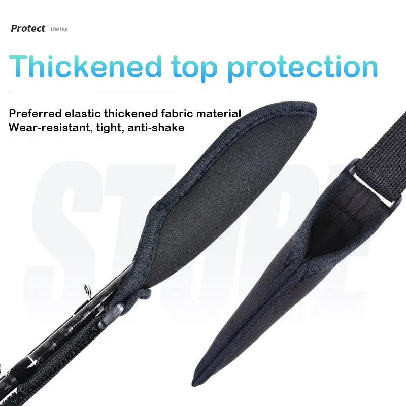 Bảo Vệ Cần Câu: Bao & Dây Đeo Điều Chỉnh 1-5PCS