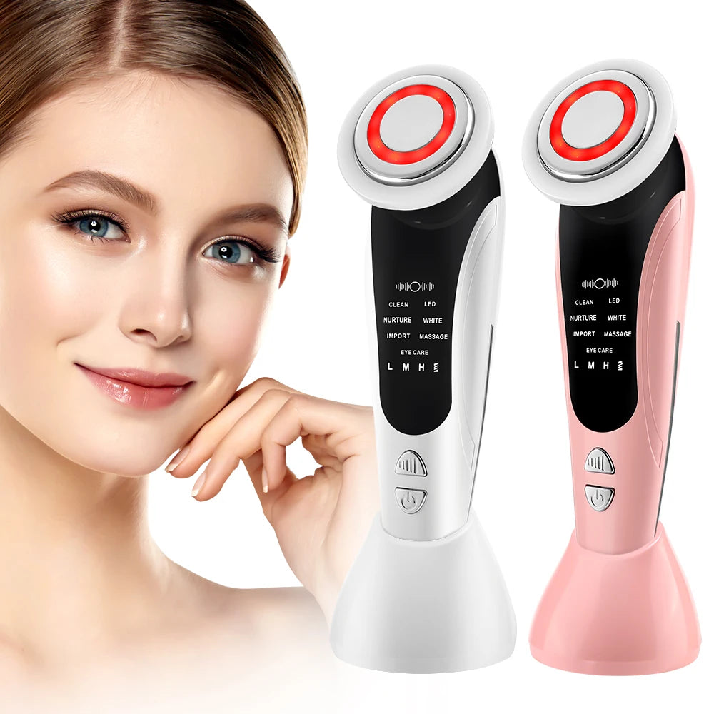 New 7in1 EMS Anti Aging LED Face Lift Device