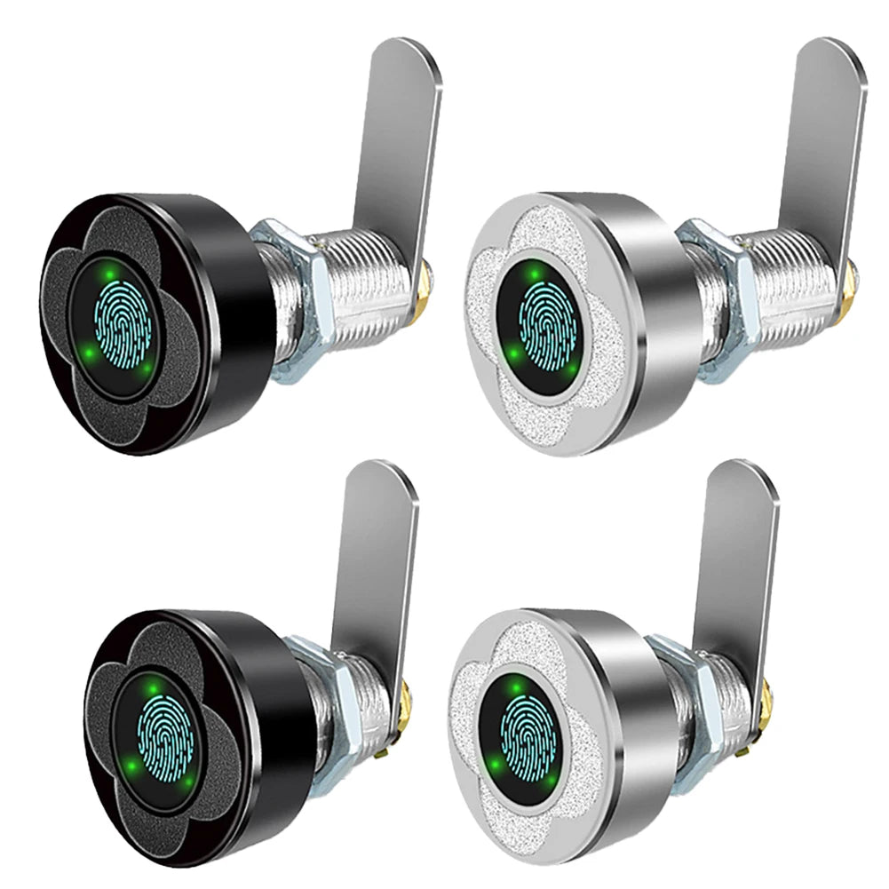 USB Rechargeable Smart Fingerprint Lock Advanced Security Solution for Drawers with 0 5 Second Unlocking Time and Robust Design