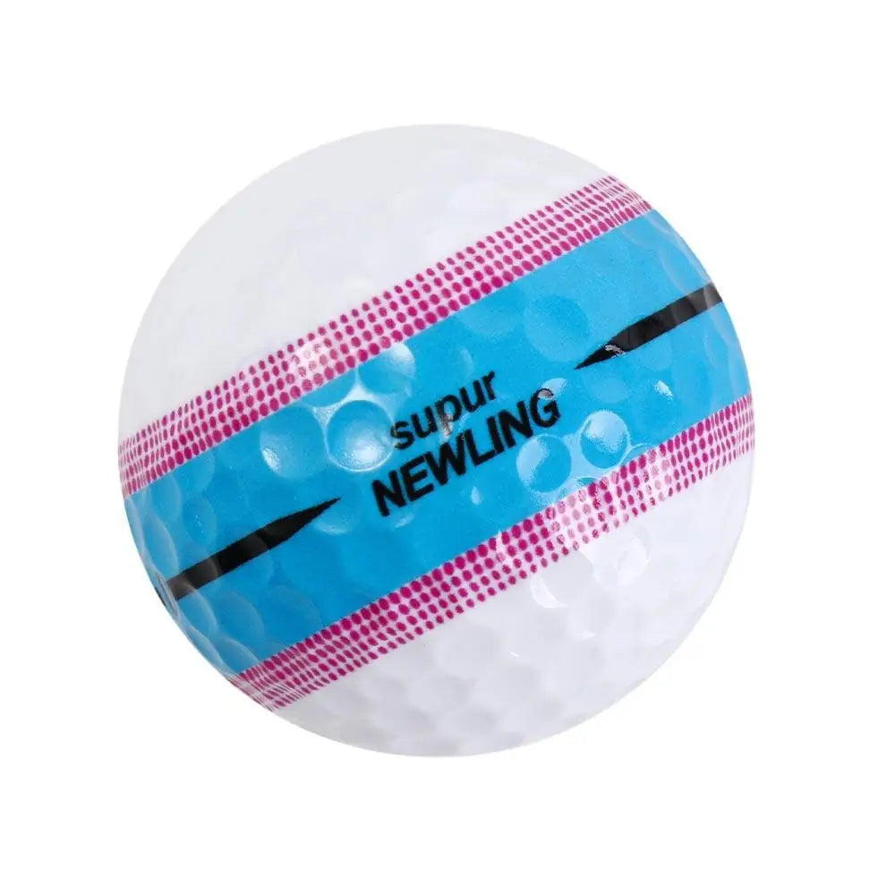3-Layer 360° Long-Staying Super Durable Blue Purple Golf Ball