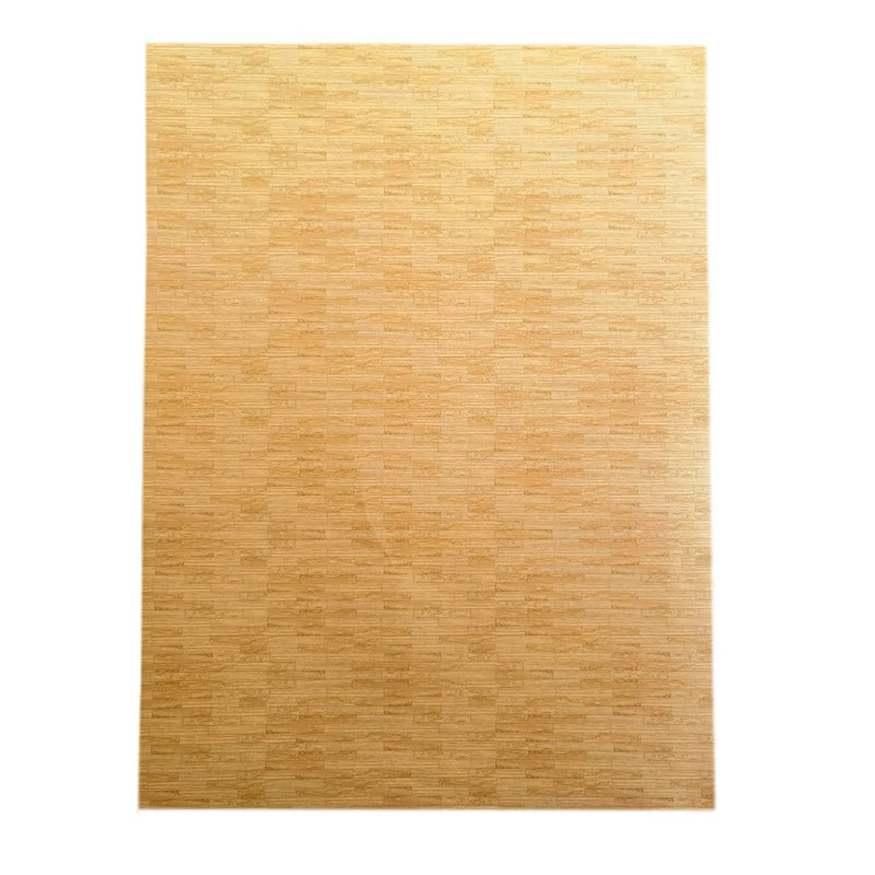 20*30cm model tile sticker build materials flooring without textured static tile road brick pattern DIY stickers self-adhesive