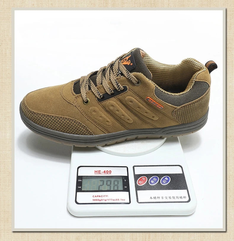 Giày Trượt Ván Nam Thu Retro Da Lộn Jeans Thời Trang