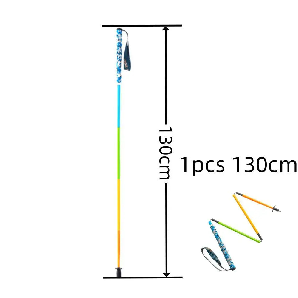 2023 Ultra Light Carbon 5 Section Folding Trekking Pole