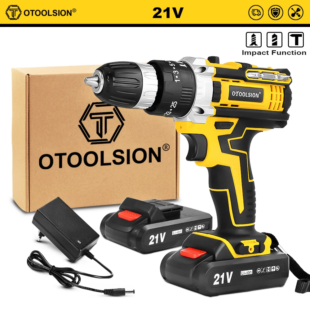 Máy Khoan Pin 21V OTOOLSION Đa Năng Không Dây - Daisan Mart