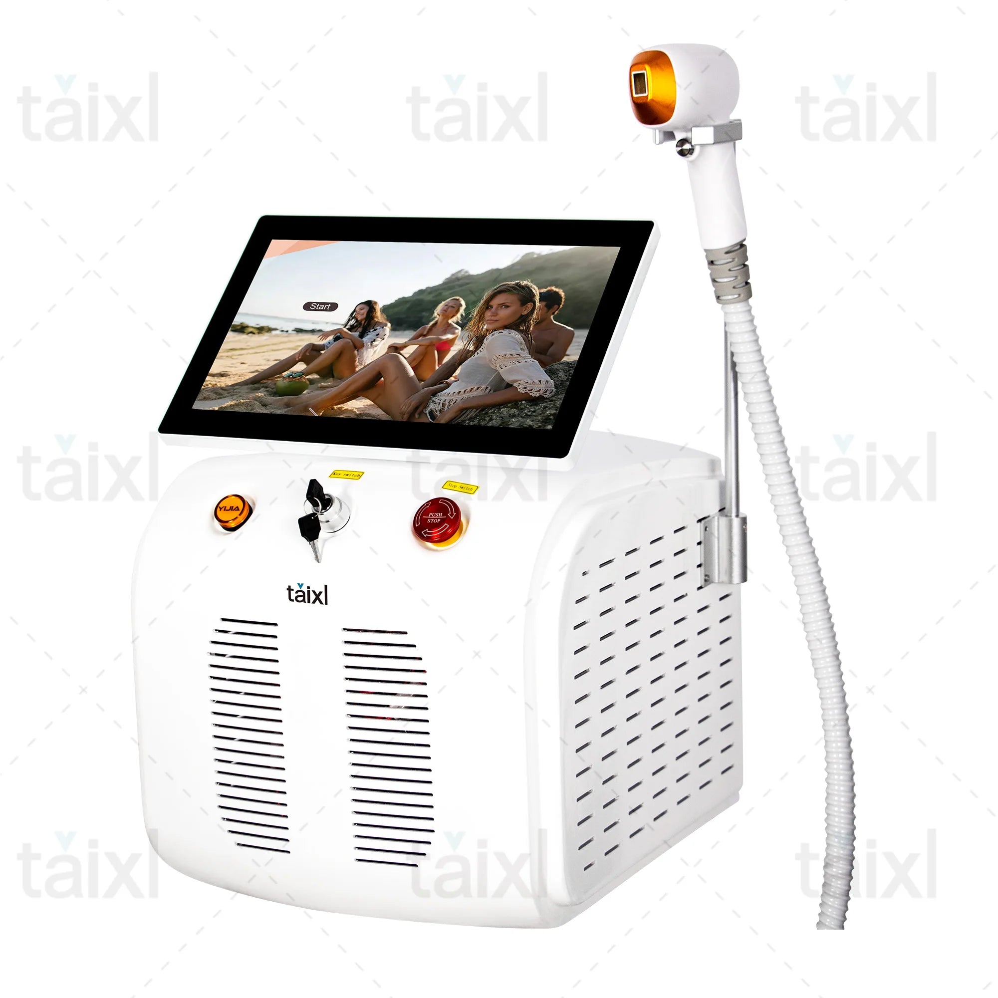 New Summer Ice Platinum 3 Wavelength 808nm Diode Laser 808 Hair Removal Machine 808 Remov Machin Salon or Home Use Remover - Daisan Mart