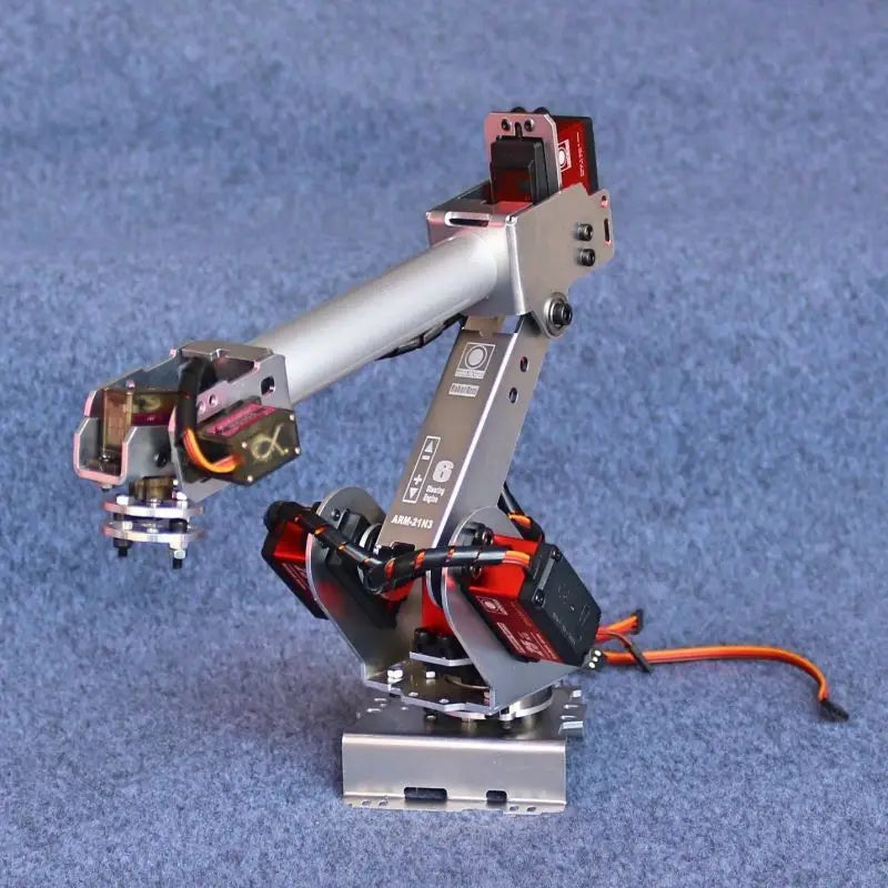 6 DOF Robot Arm Industrial Robotic Arm With 20KG/25Kg Digital Servos For Raspberry For Arduino Robot DIY kIT  Programmable Robot - Daisan Mart