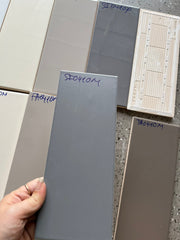 KT 100x250 matte gray flat tile code SI0410M