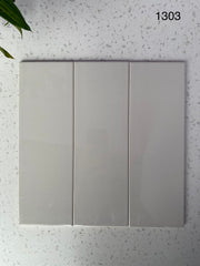 Flat glossy tile 100x300mm STA1303