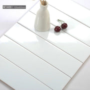Flat glossy ceramic tile size 100x400mm STA1401