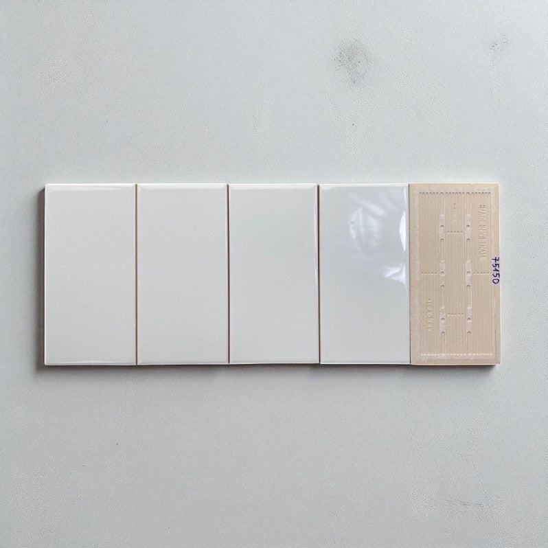 Vietnam tile size 75x150mm white flat glossy grade 1 code STA75150