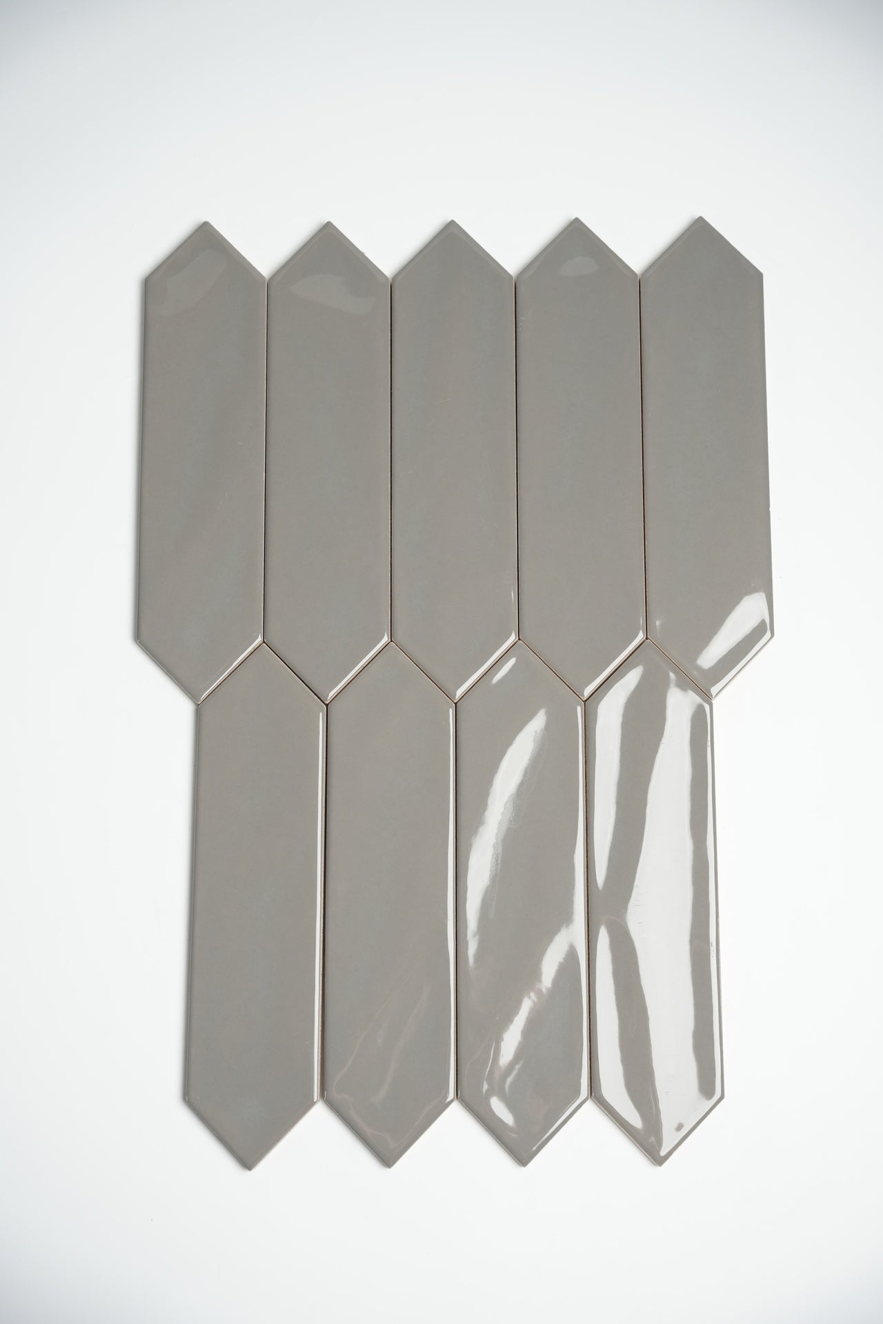 Vietnam Arrow Tiles, Dark Gray Glossy, Size 75x300 mm, STA7535H, Type 1 (1 box/ 44 tiles/ 0.99m2)
