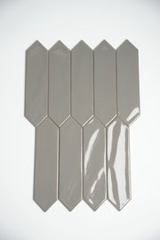 Vietnam Arrow Tiles, Dark Gray Glossy, Size 75x300 mm, STA7535H, Type 1 (1 box/ 44 tiles/ 0.99m2)