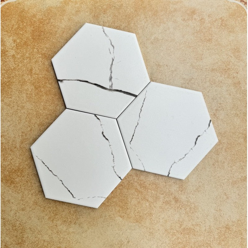 Hexagonal Cement Tile 200x230mm SY 2001 