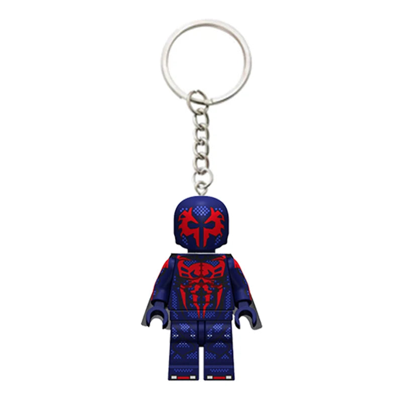 Lego Spider-Man Miles &amp; Gwen Cute Bag Keychain