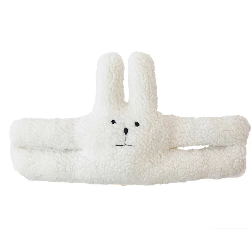 Little Bear Lamb Wool Soothing Toy Children's Anti Pinch Hand Door Stopper Baby Door Decoration Door Hanging