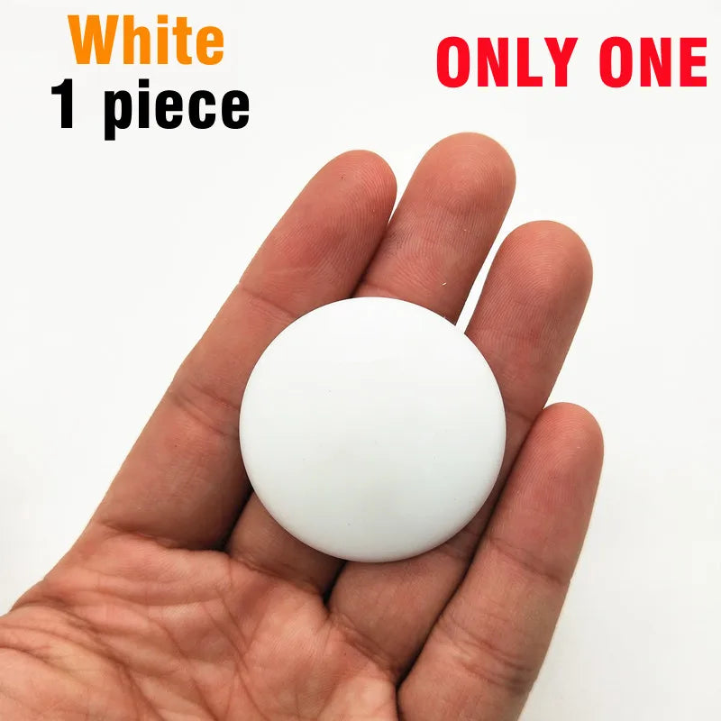 door knob wall shield Clear Soft Rubber Door Stopper door handle bumper Mute Stickers Wall Protector Muffler Pad Protective Plug