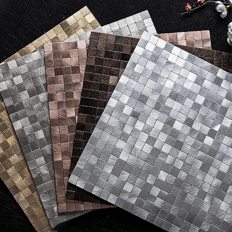 Miếng Dán Tường Nhôm Nhựa Kháng Nước Trang Trí Bếp