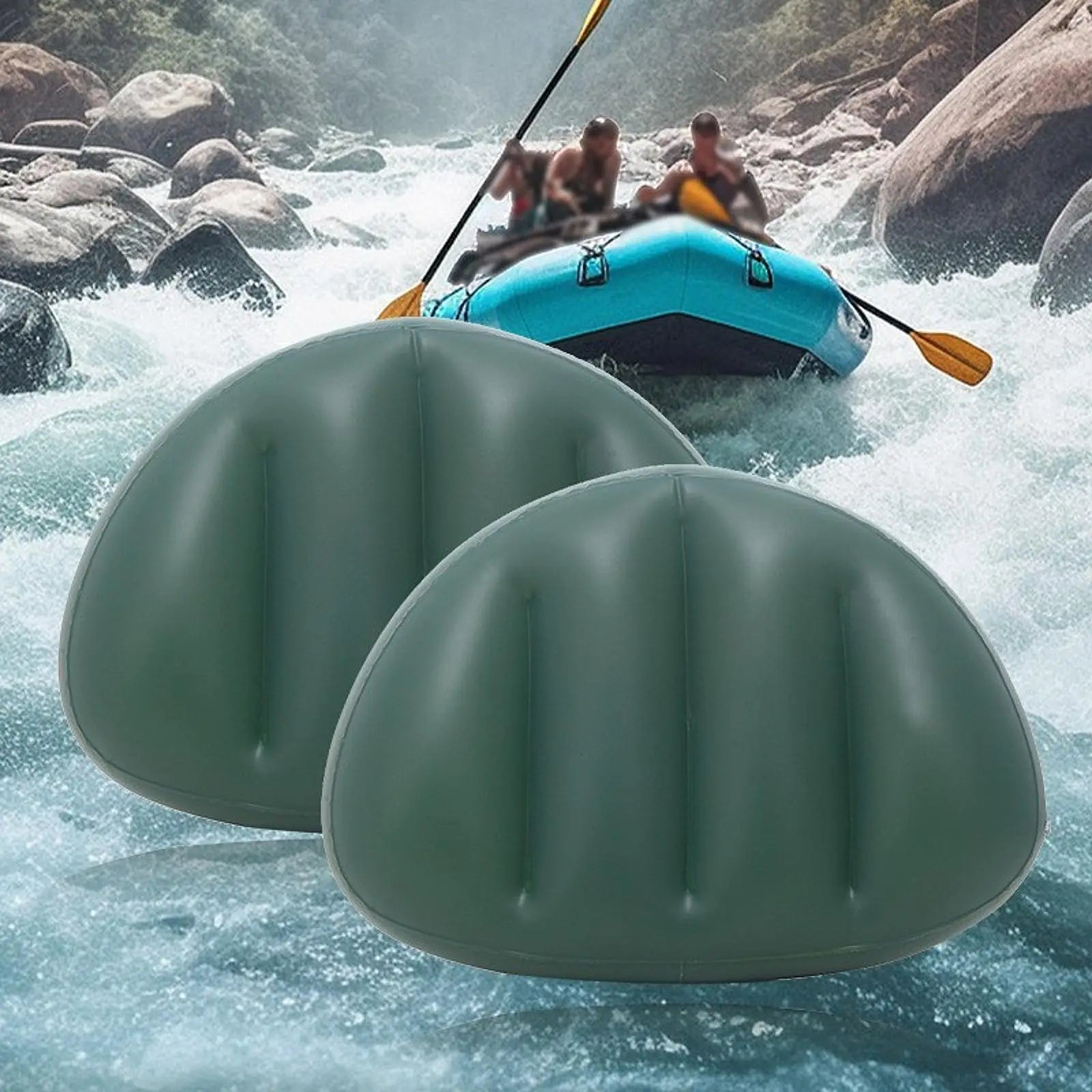 Kayak Seat Cushion Replacement Backrest Ergonomic Stadium Seats Travel Cushion for Bleachers Boat Kayaking