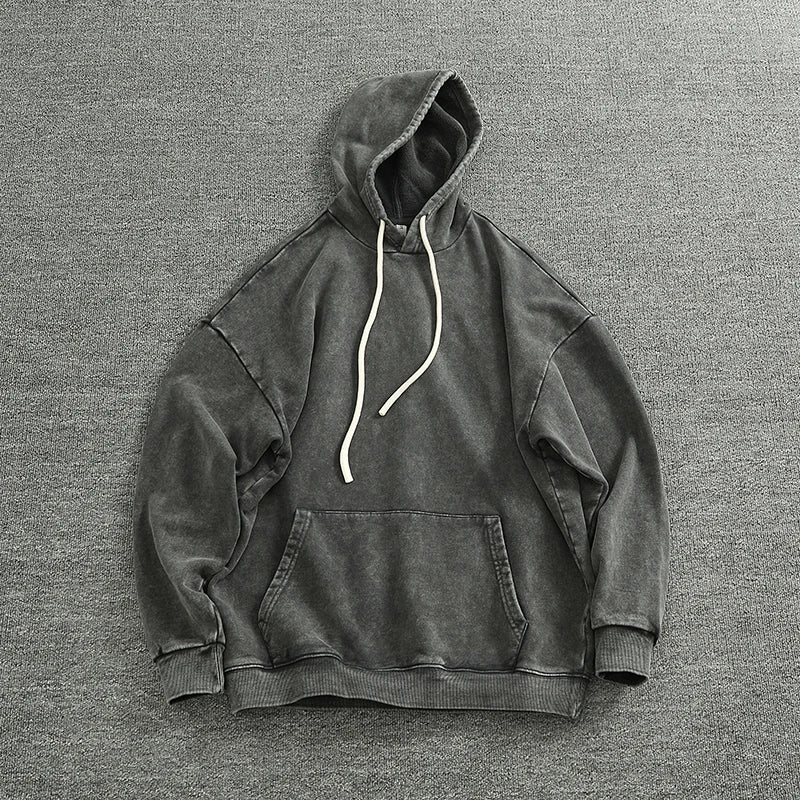 New Warm Kangaroo Pocket Cotton Men's Hoodie