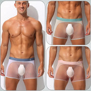 Quần Lót Nam Siêu Mỏng Lưới Thoáng Mát Ice Silk