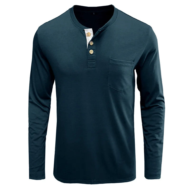 Men's Long Sleeve Sports T-Shirt Street Style