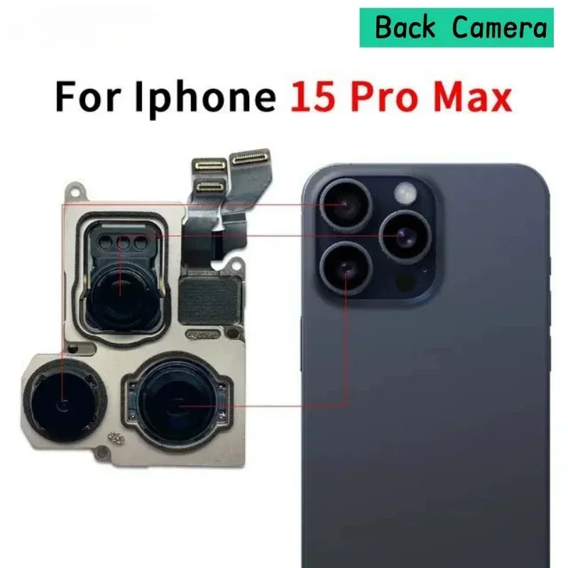 Genuine A+ Rear Camera for iPhone 11-16 Pro Max