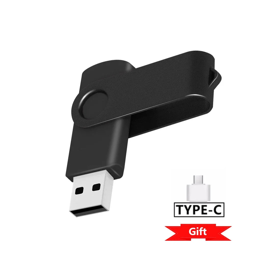 USB 2.0 Tốc Độ Cao - Bút Lưu Trữ 8GB-64GB Kèm Adapter