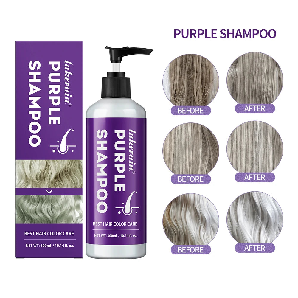 Purple Lock: Nourishing Blonde Hair, Flexible Gold and Silver Removal