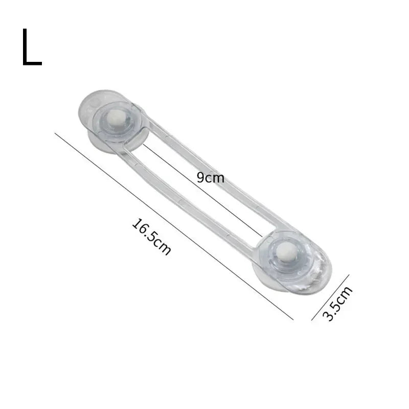 Baby Safety Lock Drawer Home Child Protection Cabinet Door Refrigerator Lock Buckle Anti-pinch Kids Safety Locker - Daisan Mart