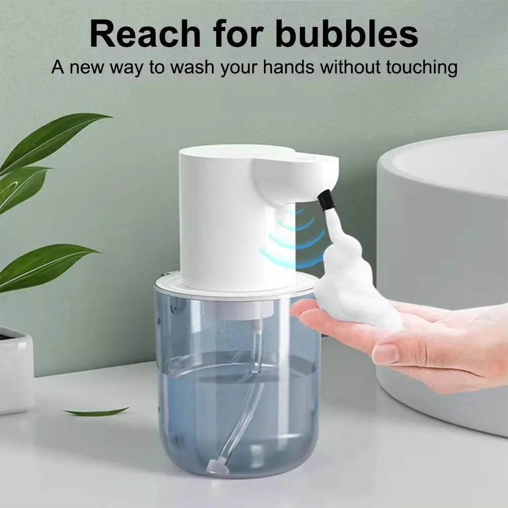 Máy xịt xà phòng tự động 400ml - 4 tốc độ, sạc USB - Daisan Mart