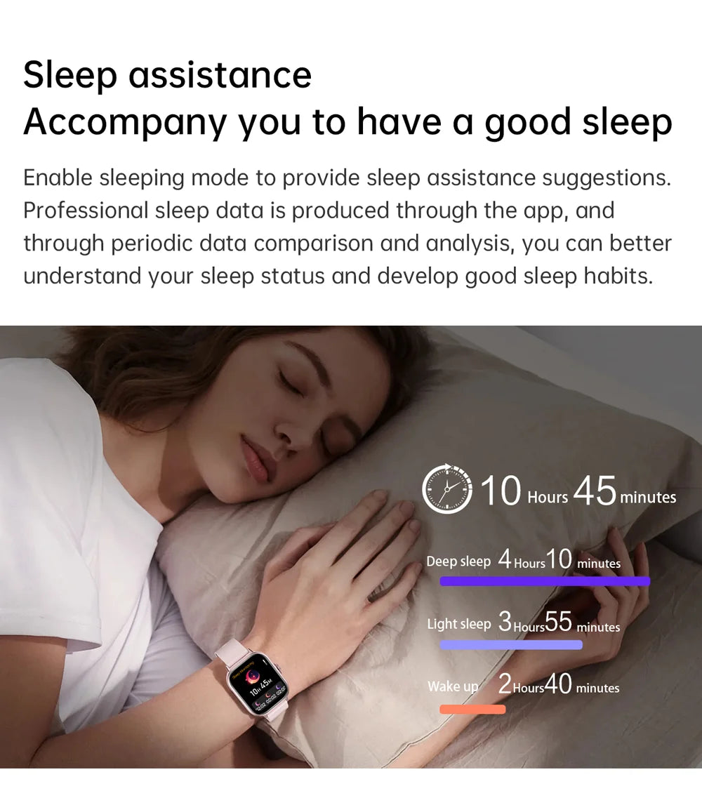 Đồng Hồ Thông Minh 2025 2.01 Gọi Nhạc Thể Thao Chống Nước