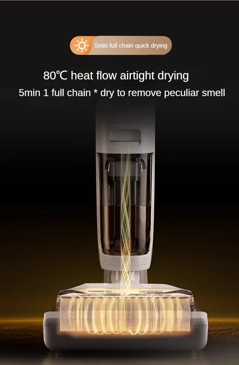 Máy Lau Nhà Không Dây Tự Làm Sạch Khử Khuẩn 50°C - Daisan Mart