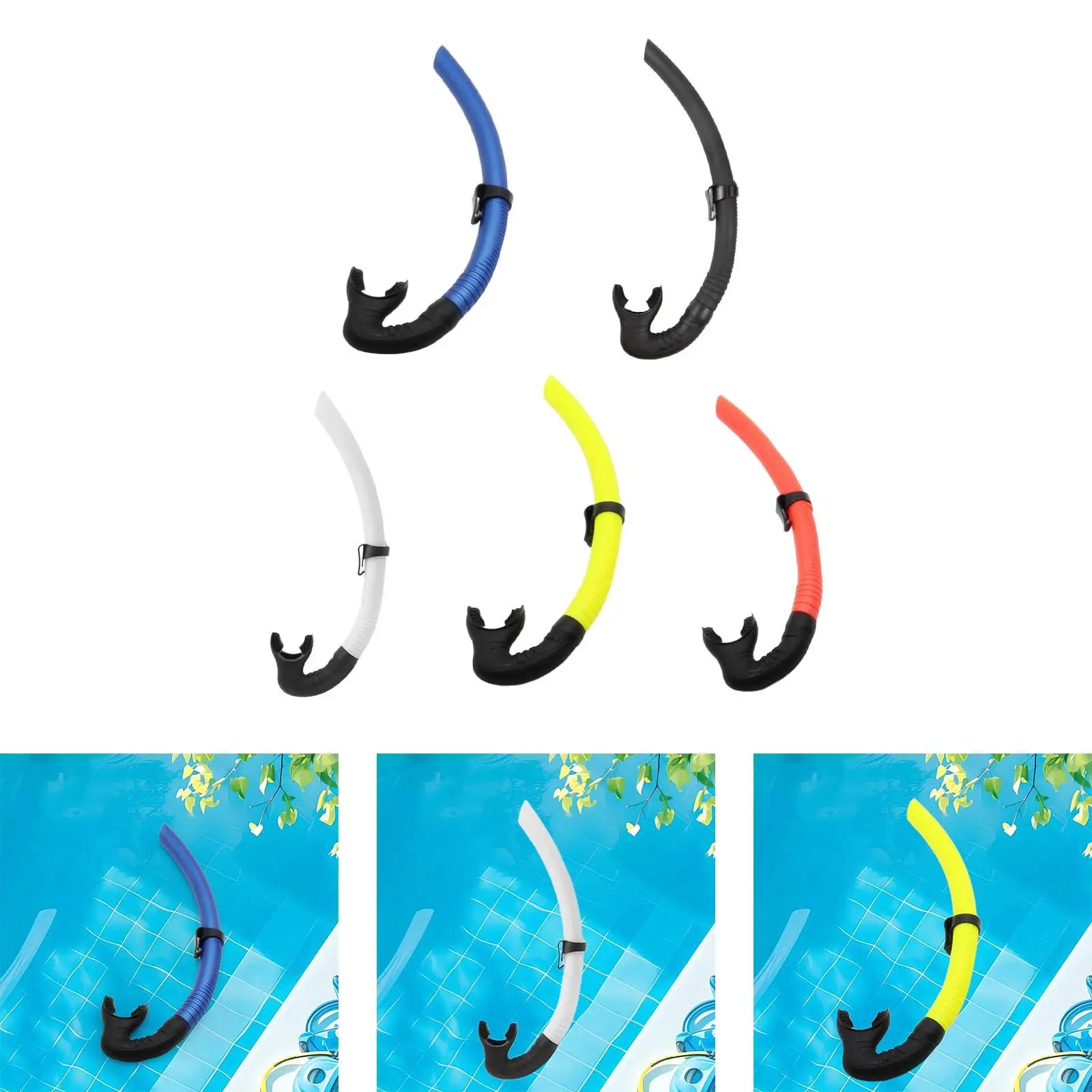 Scuba Diving Snorkel Water Sports Snorkeling PVC Supplies Snorkeling Snorkel