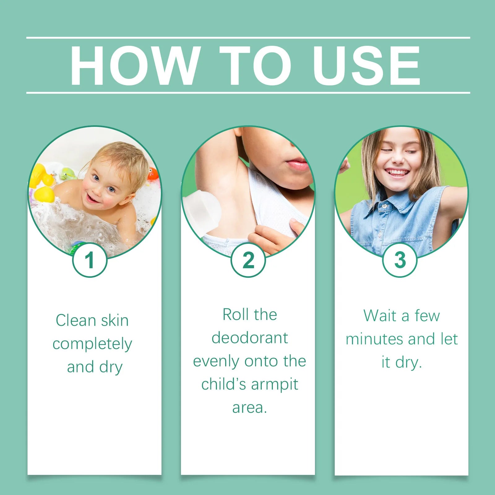 Natural Deodorant - Skin Care Wax for Men, Women and Children