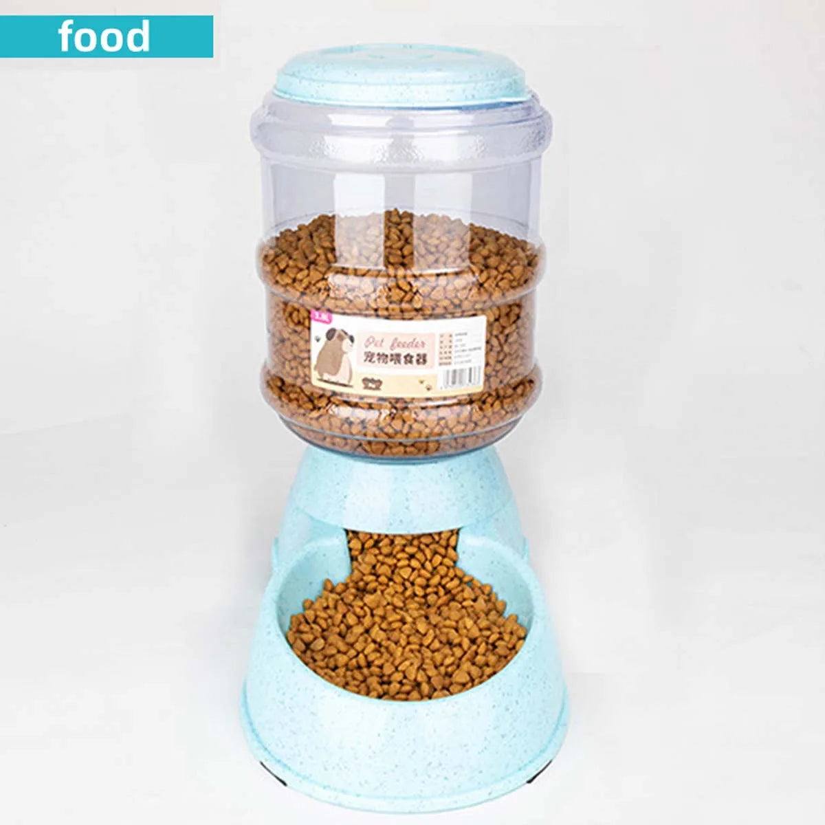 Automatic Pet Feeder 3.8L Large Capacity Pet Feeder and Water Dispenser Plastic Water Bottle Pet Supplies Bowl For Cats And Dogs - Daisan Mart