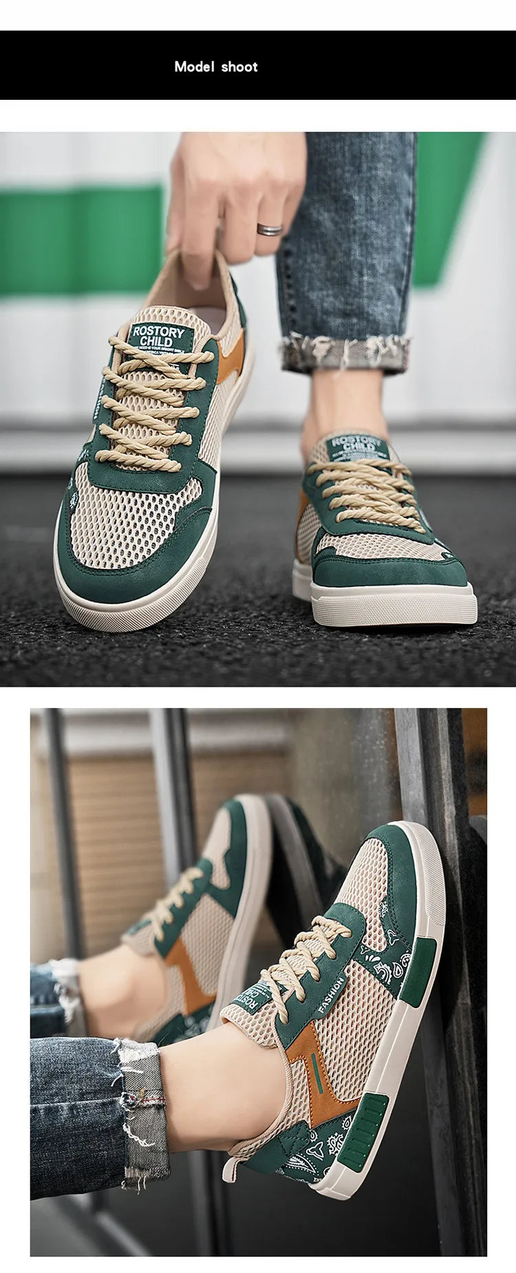 Giày Thể Thao Nam Size Lớn 47, Thoáng Khí, Thời Trang