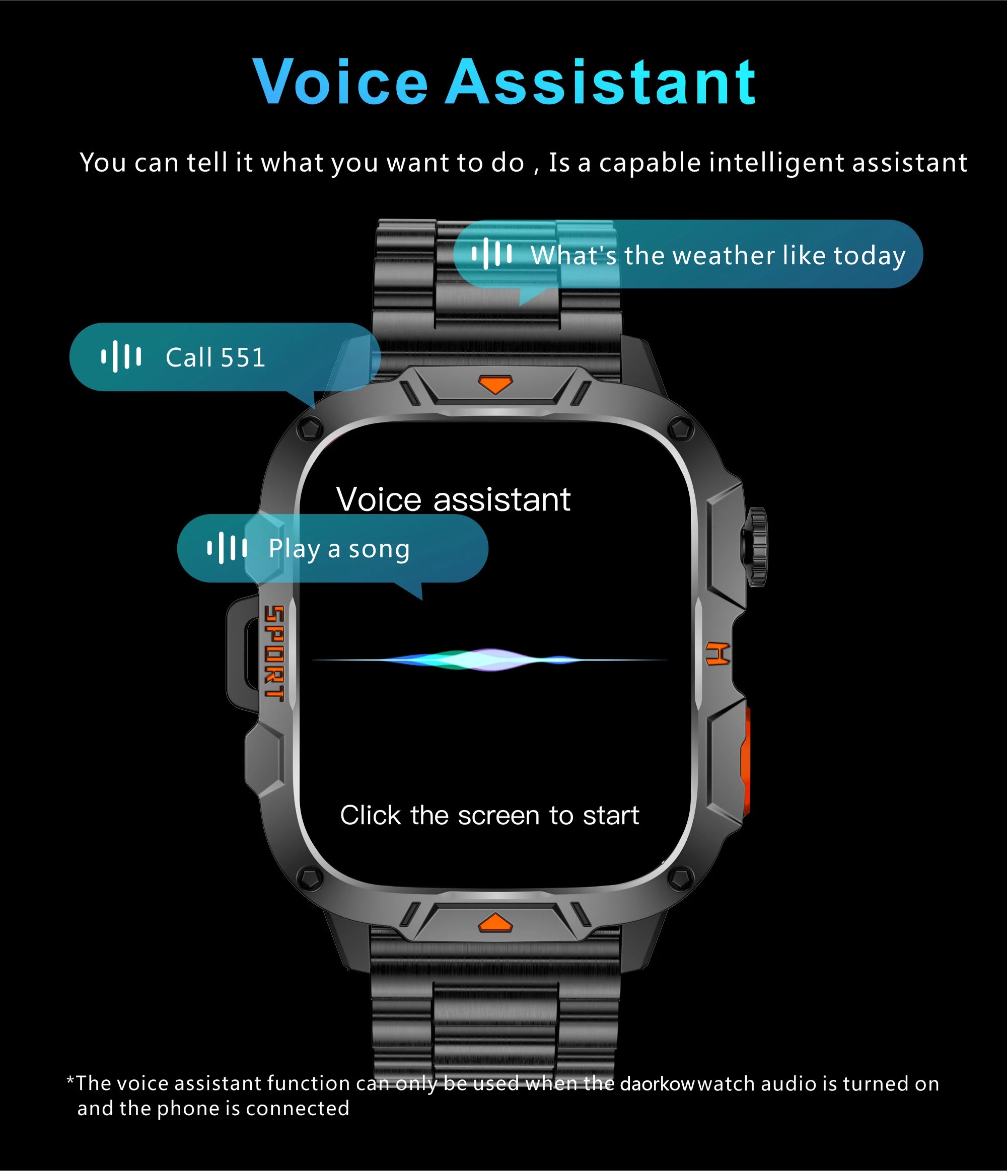 2025 Men's Watch - Waterproof LED Sports