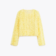 Cardigan Nữ Vàng 2025 - Phong Cách Cá Tính Mới