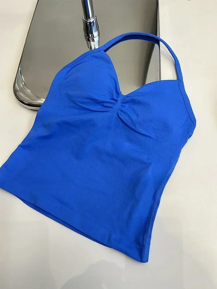 Áo Tập Yoga Nữ Dáng Sát Nách - Thoáng Khí & Co Giãn - Daisan Mart