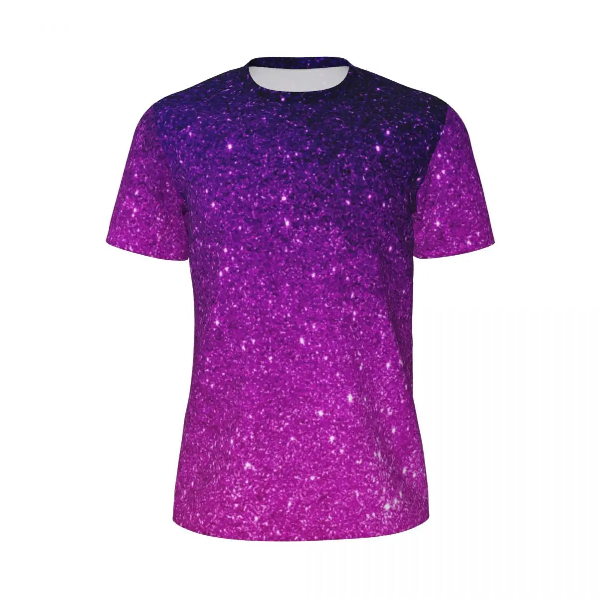 Áo Thun Nam Ombre Tím Hồng Thời Trang Hè Đầy Phong Cách