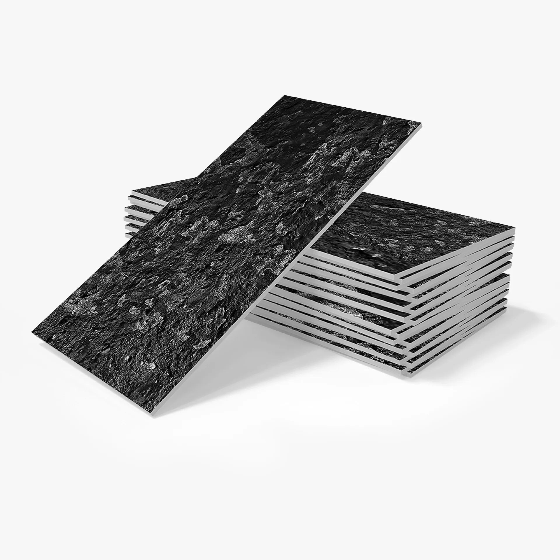 Waterproof Wall Panels - Removable Industrial Foam Decals, Moisture-Proof Matte PVC for Cafe Wall &amp; Commercial Space Decor