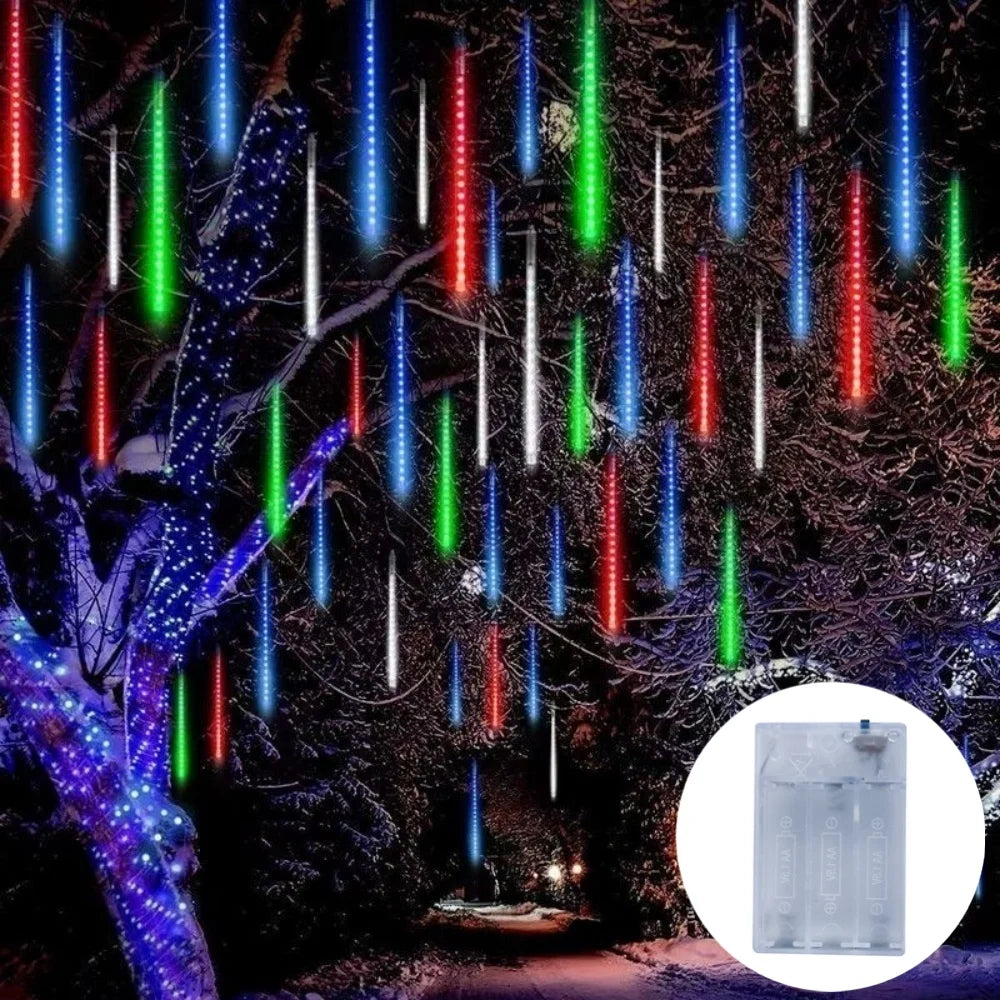 30CM Meteor Shower LED Light for Christmas Decoration